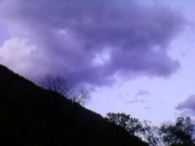 Mountains and clouds