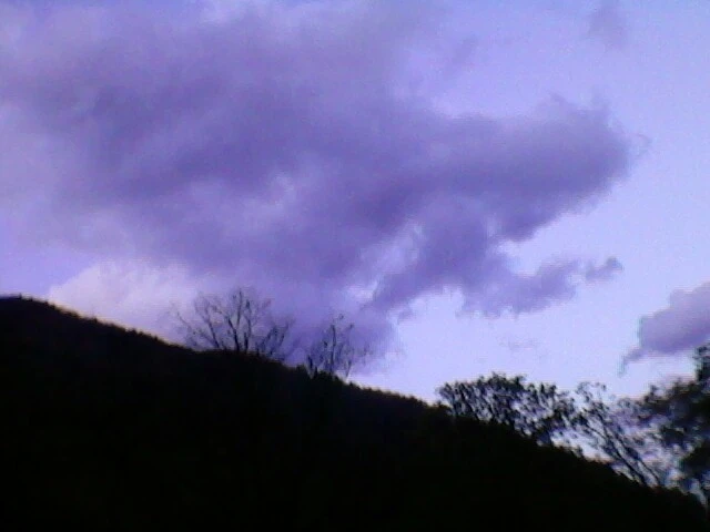 Mountains and clouds