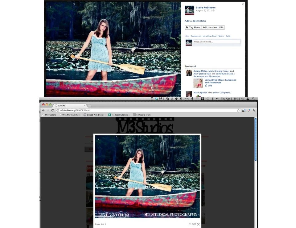 My photo stolen by M3studios Marlena Burrows 2