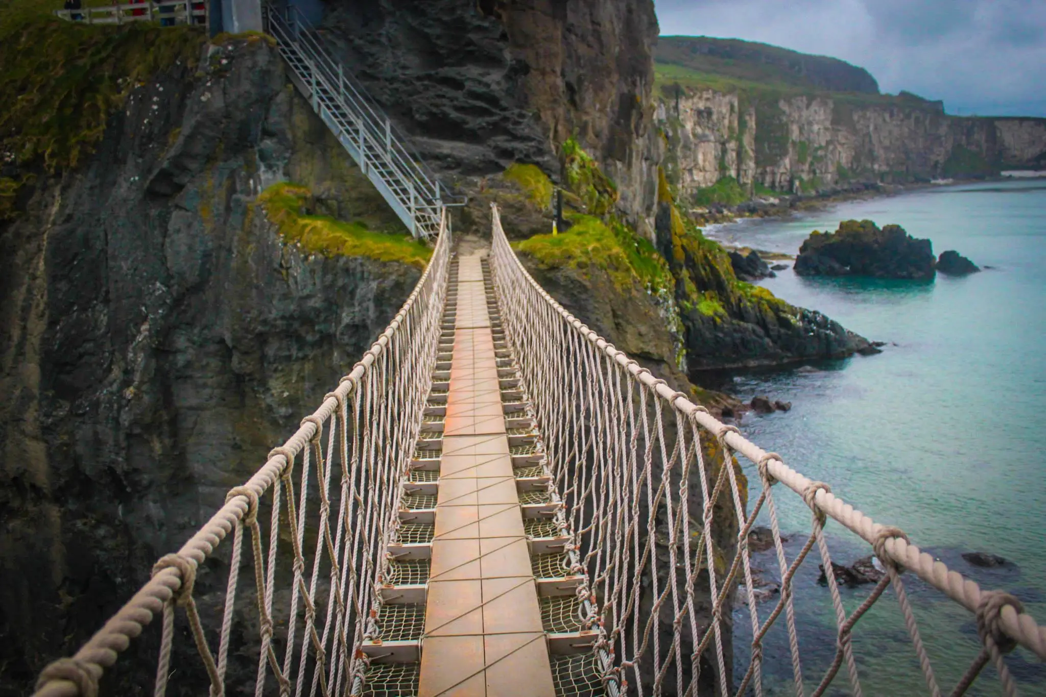 Northern Ireland, Carrick-A-Rede Rope Bridge