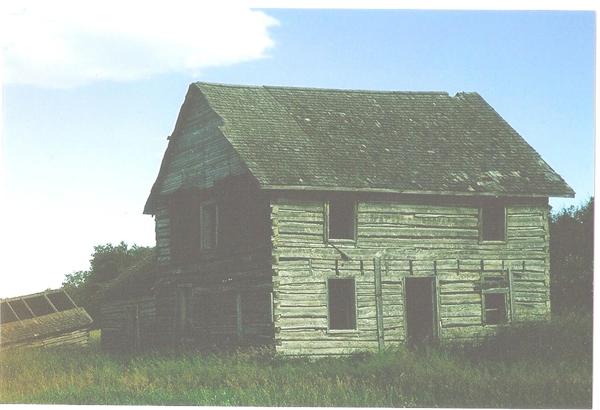 Old log home