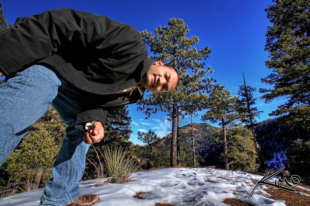 On top of Cheyenne Canyon