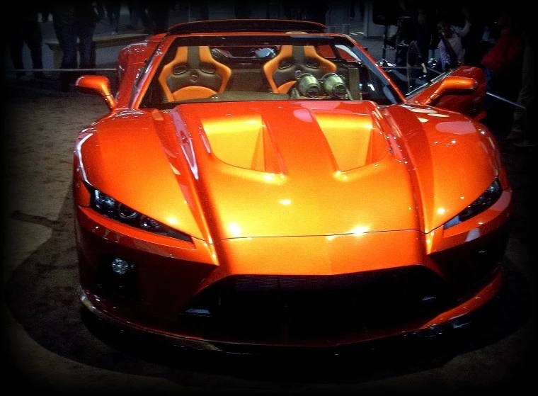 Orange Car