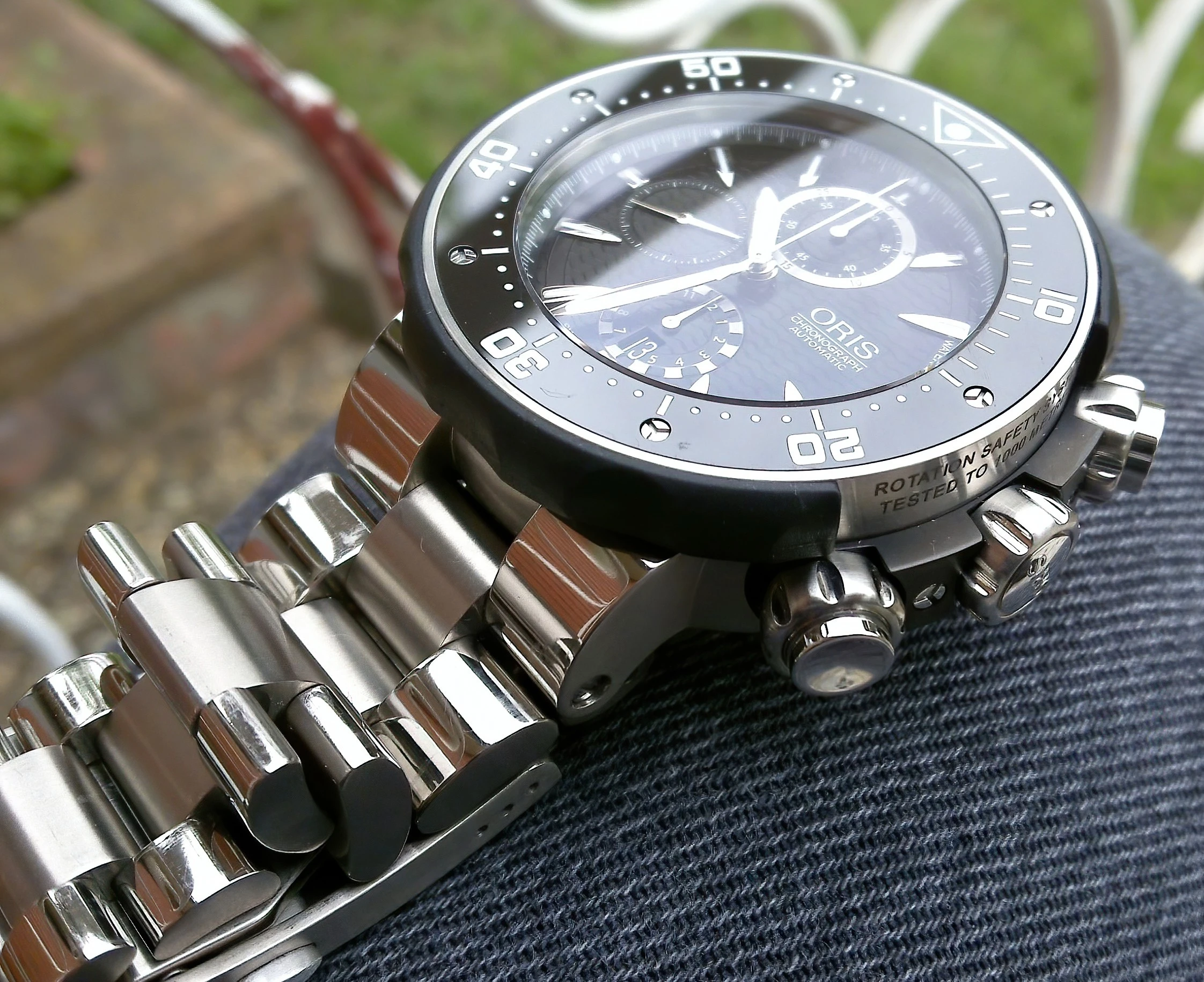 Oris prodiver chronograph outlet