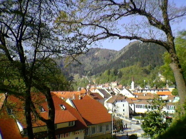Photos from the town in valley of the Alps