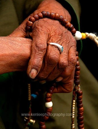 Prayer Beads in the Himalayas