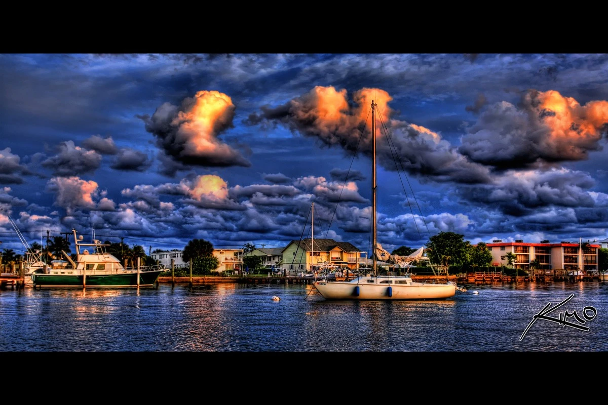 Sailboat at Singer Island