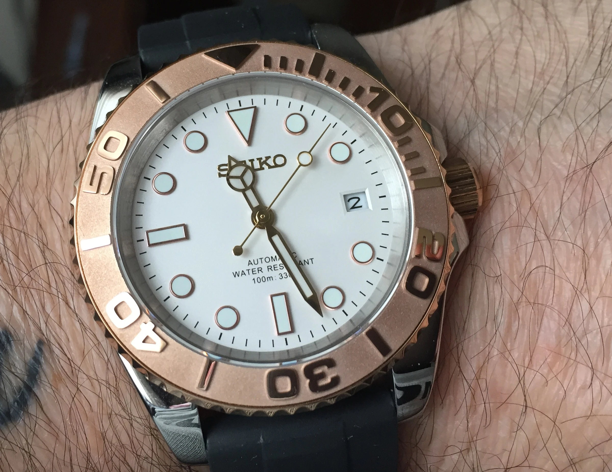 Seiko Yacht Master 40 Build