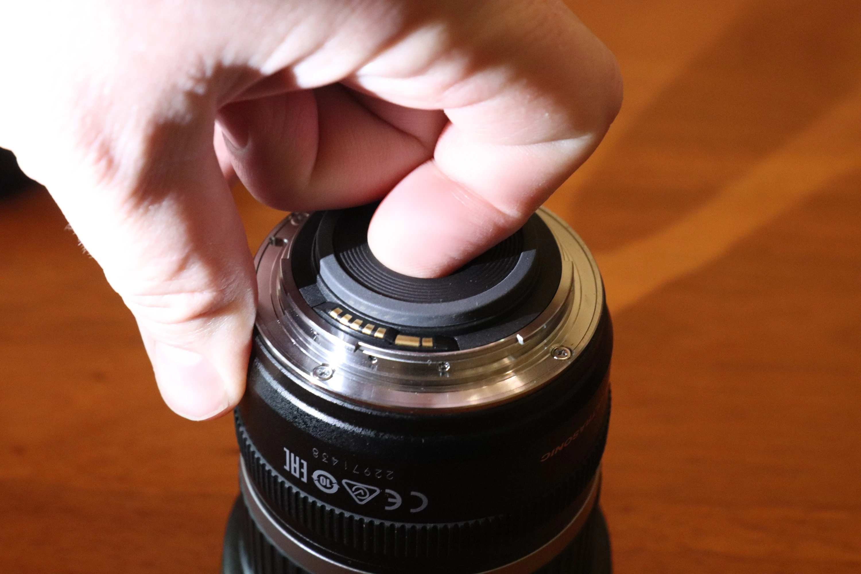Step 1 - EF-S Cap