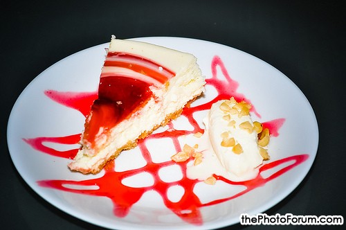 Strawberry cheesecake