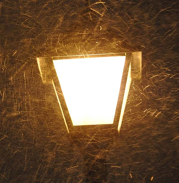 Street lamp and snow - attempt 1