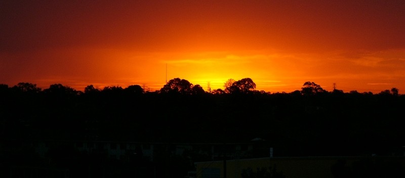 Sunset from my balcony