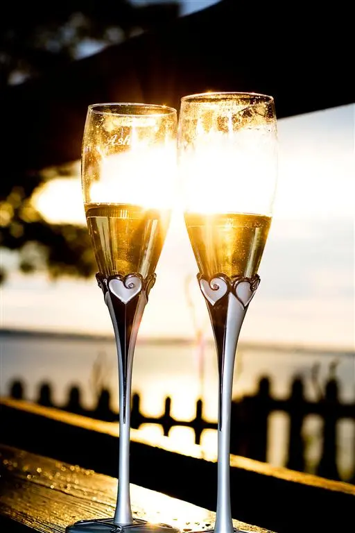 Sunset toast