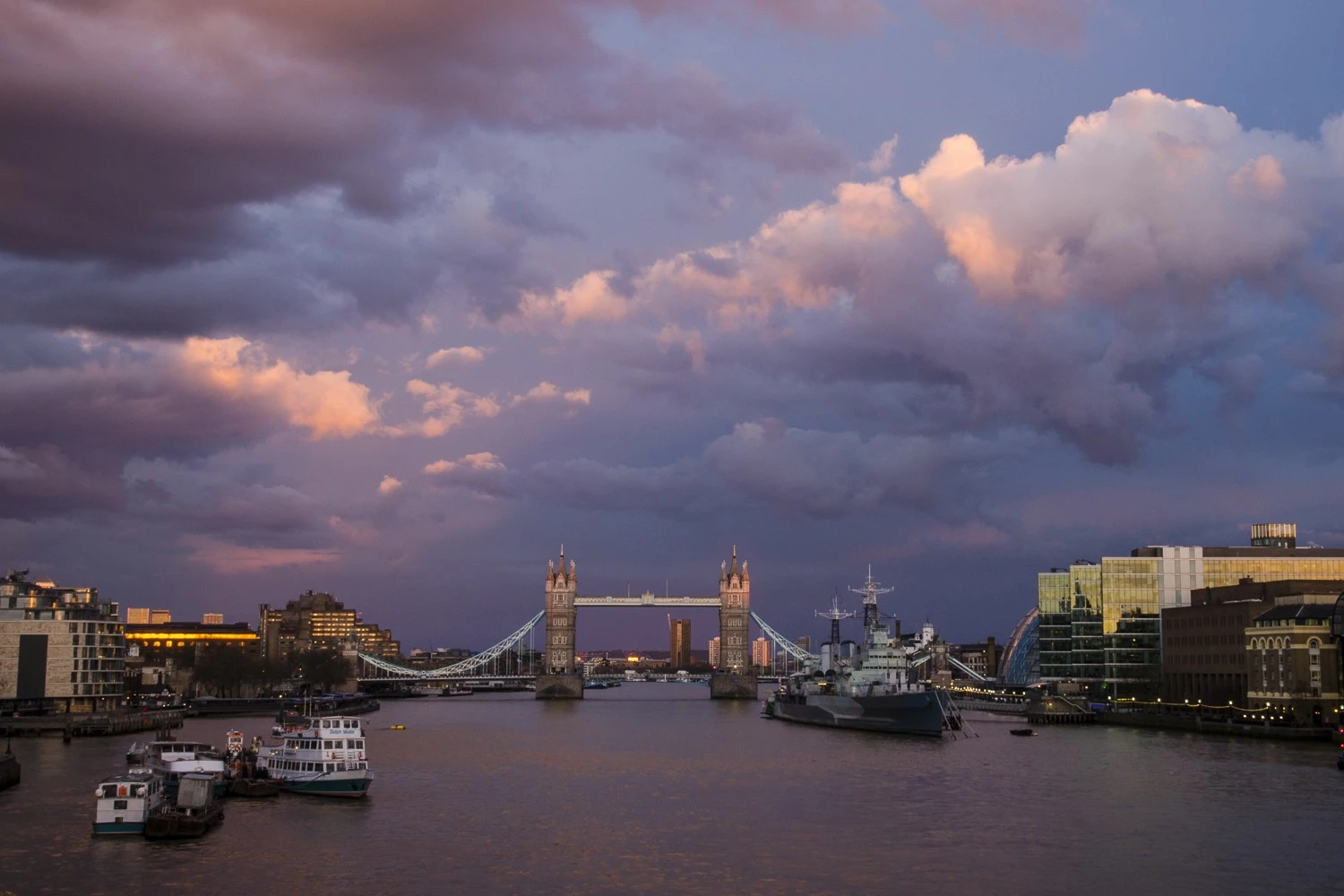 Tower Bridge from London Bridge