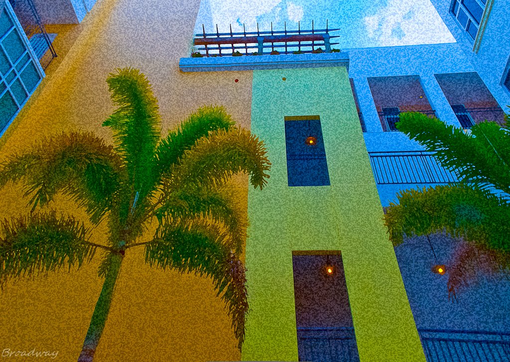 tropical city