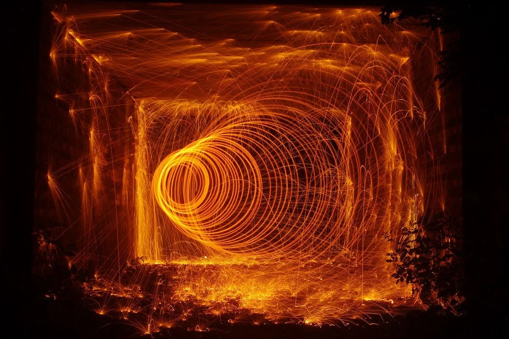Tunneled wire wool