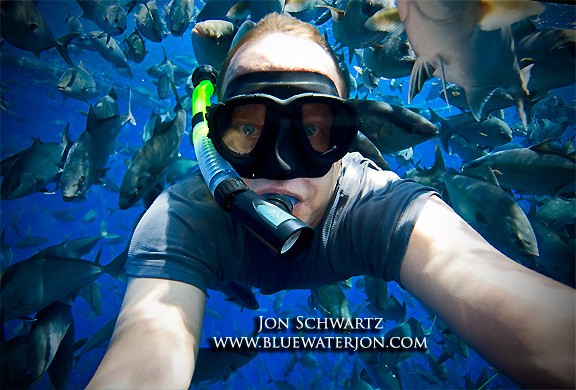 underwater photography fishing Jon Schwartz big fish