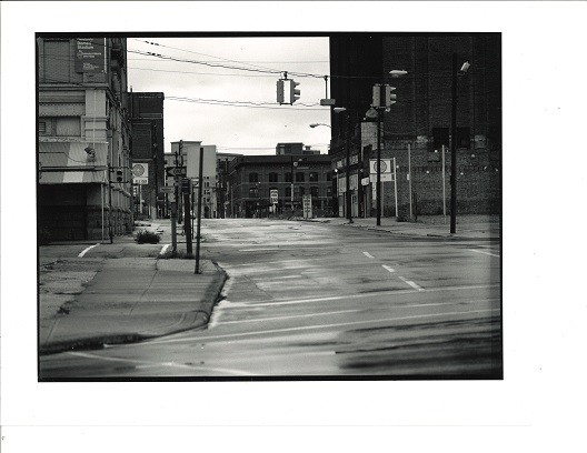 View toward Prospect Ave as it looked then.