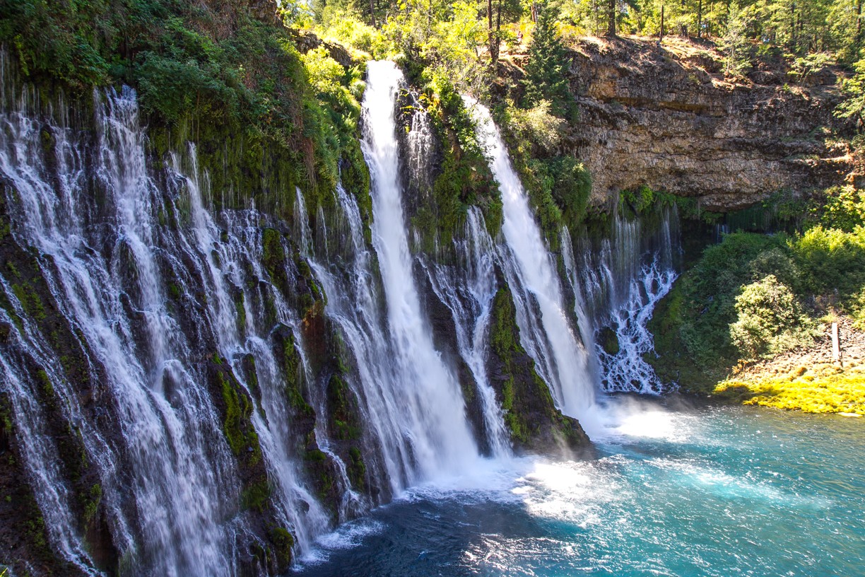 Waterfall landscape