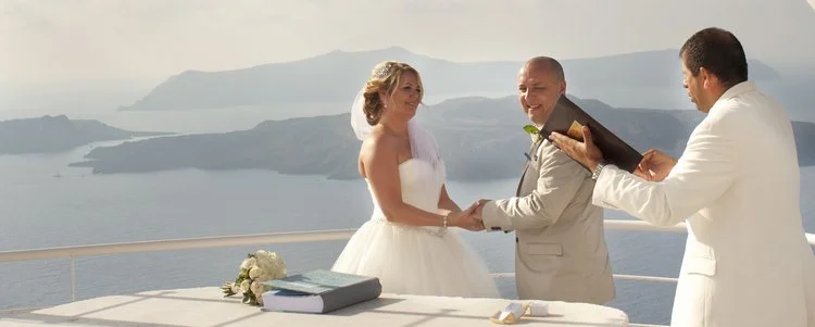 Wedding in Santorini
