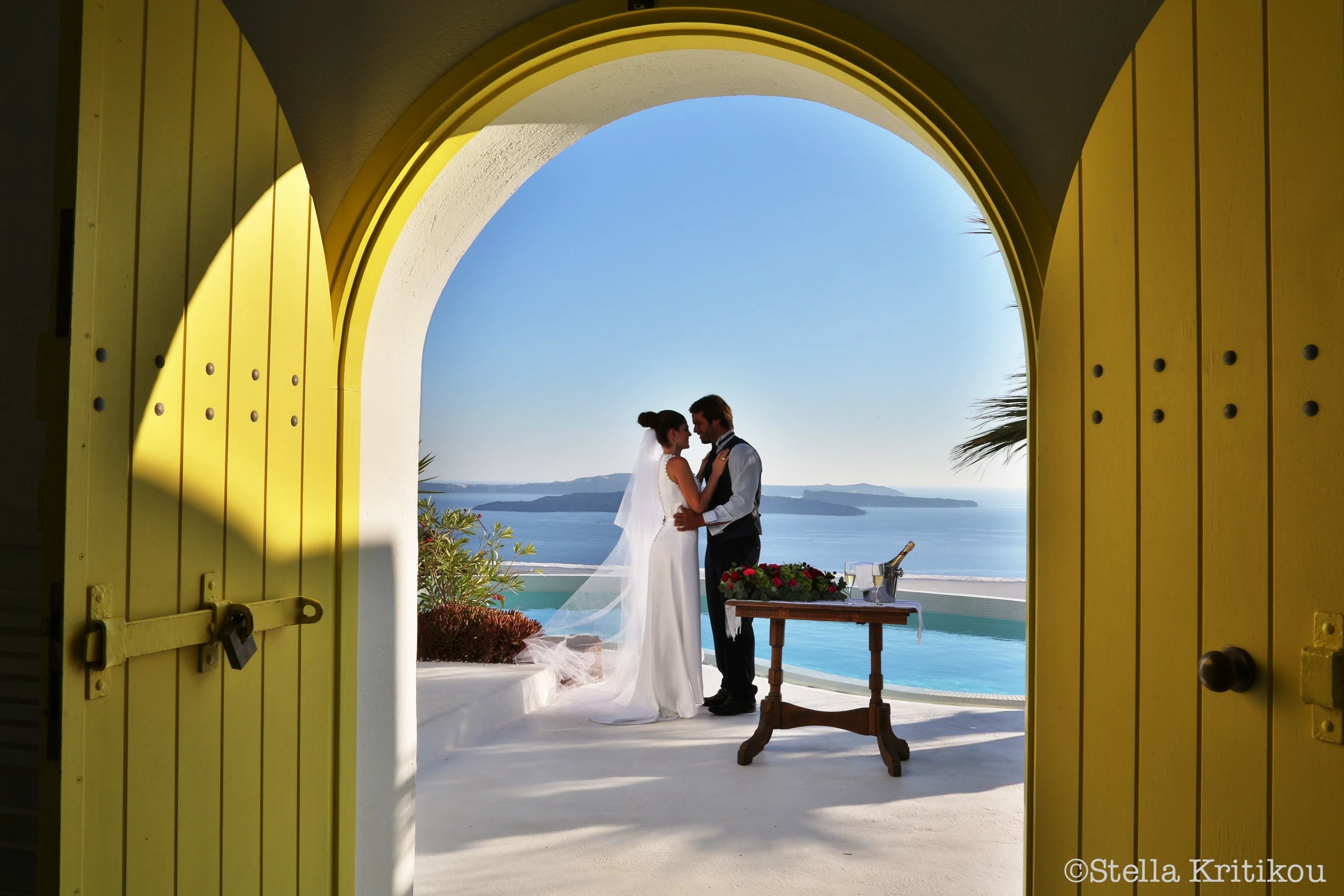 Wedding Photos in Santorini