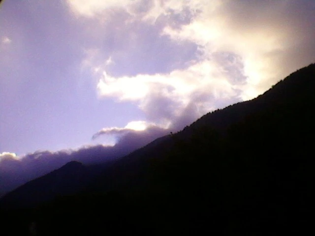 White clouds